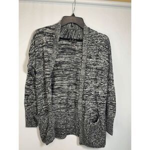 Talula Open Marbled Angora Rabbit Cashmere Blend Cardigan